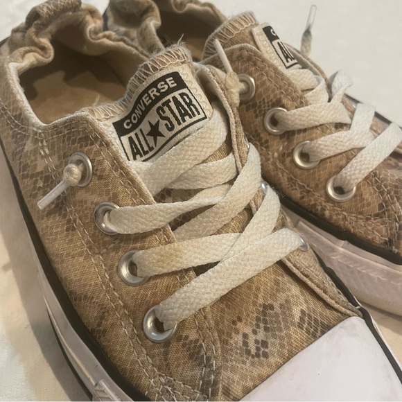 Converse Chuck Taylor All Star Shoreline Low Top Slip On Snake Print Women’s 7 - Picture 2 of 11